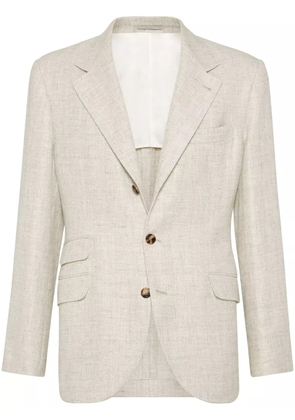 Brunello Cucinelli Cavallo blazer - Neutrals