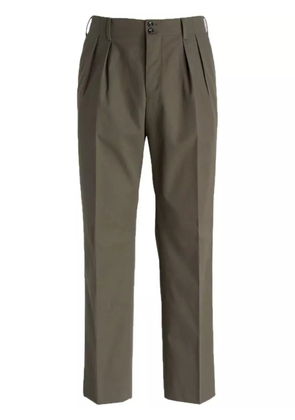 PT Torino pleated trousers - Green