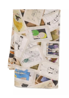 Faliero Sarti Model scarf - Neutrals