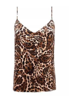 L'Agence Jane spaghetti-strap top - Brown