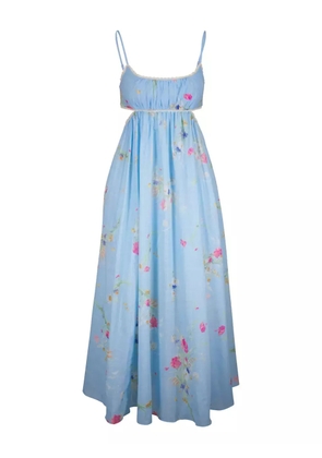 ZIMMERMANN Lucky Picnic maxi dress - Blue