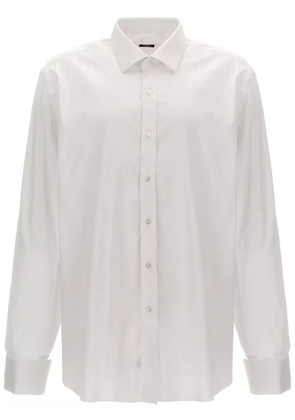 Barba poplin shirt - White