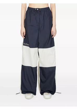 Rokh two-tone track pants - Blue