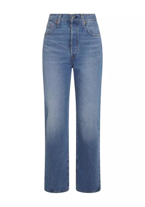 Levi's high-waisted straight-leg jeans - Blue