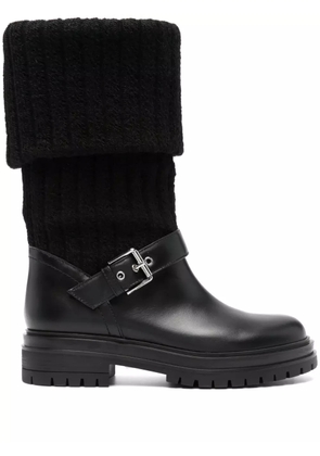 Gianvito Rossi buckle-detail boots - Black