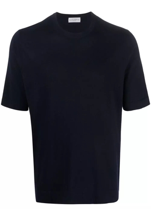 Ballantyne round neck cotton T-shirt - Blue