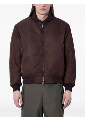 Engineered Garments zip-up bomber jacket - Brown