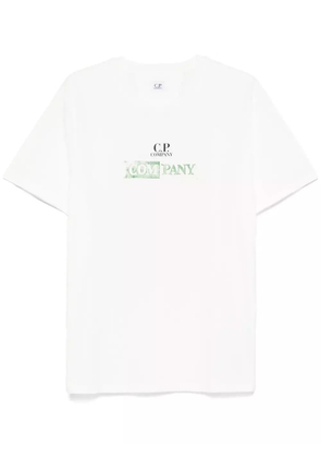 C.P. Company logo-print T-shirt - White