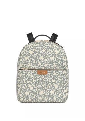 TOUS Kaos logo-pattern backpack - Neutrals