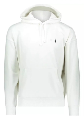 Polo Ralph Lauren logo-embroidered hoodie - White