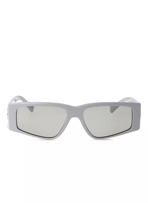 Dolce & Gabbana Eyewear logo-plaque sunglasses - Grey