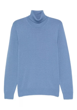 Drumohr turtleneck merino-wool sweater - Blue