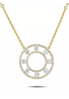 LB Exclusive 18K yellow gold diamond necklace