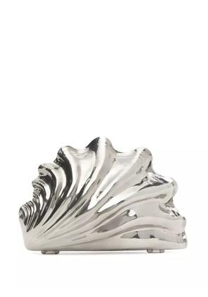JW Anderson shell clutch - Silver