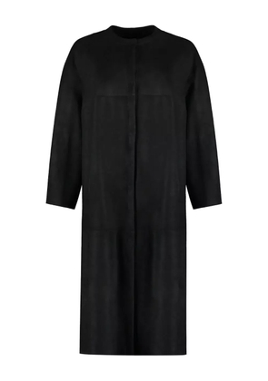 Salvatore Santoro suede coat - Black