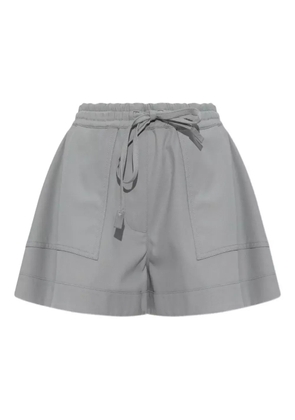 LOEWE drawstring-waist shorts - Grey