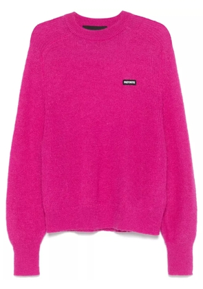 ROTATE BIRGER CHRISTENSEN logo sweater - Pink