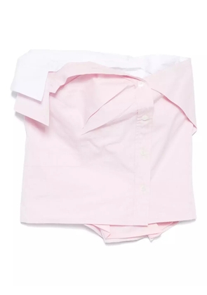 Miu Miu poplin top - Pink