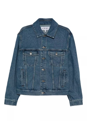 LOEWE Anagram button-fastening denim jacket - Blue