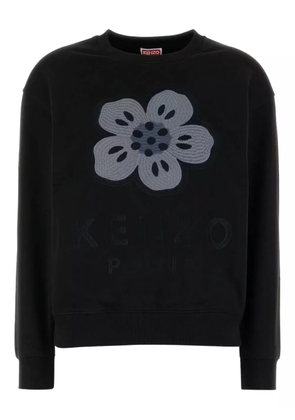 Kenzo Boke Flower-embroidered sweatshirt - Black
