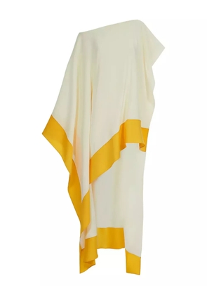 Taller Marmo Trebbia Corniche asymmetrical dress - Neutrals