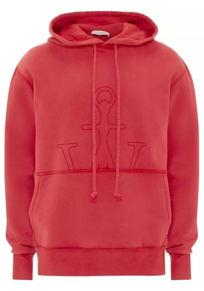 JW Anderson logo-embroidered hoodie
