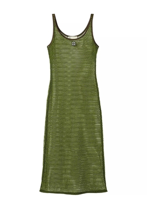 Tory Burch mesh midi dress - Green