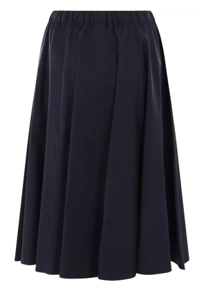 ASPESI cotton midi skirt - Blue