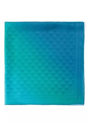 Prada printed silk scarf - Blue