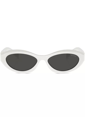 Prada Eyewear cat-eye frame sunglasses - White
