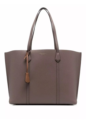 Tory Burch Perry logo-print tote bag - Brown