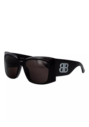 Balenciaga Eyewear logo geometric sunglasses - Black
