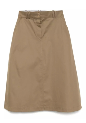Dice Kayek cotton skirt - Neutrals