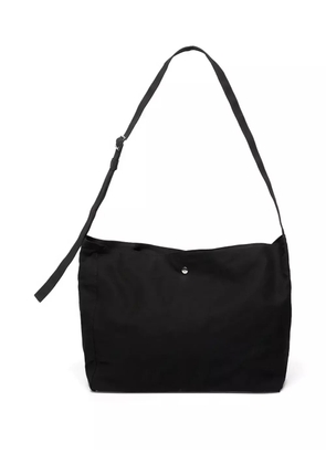 HELIOT EMIL Claror rectangular-patch tote bag - Black