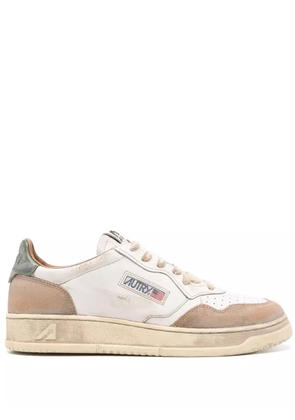 Autry Medalist leather sneakers - White