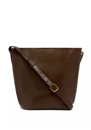 Bally Beckett leather shoulder bag - Brown