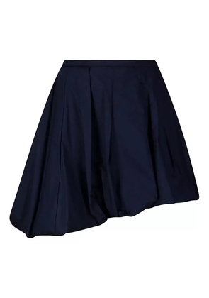 THELATEST poplin asymmetric skirt - Blue