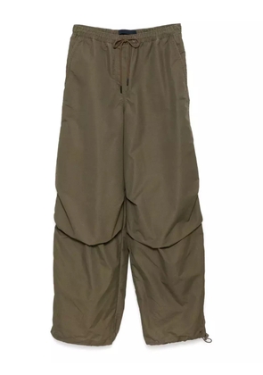 Juun.J wide-leg drawstring trousers - Neutrals