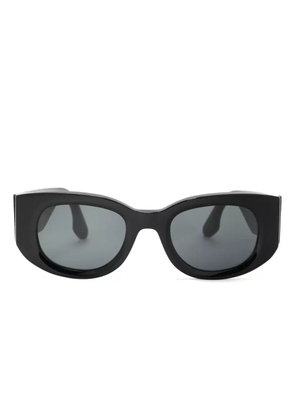 Victoria Beckham Eyewear tinted-lenses oval-frame sunglasses - Black