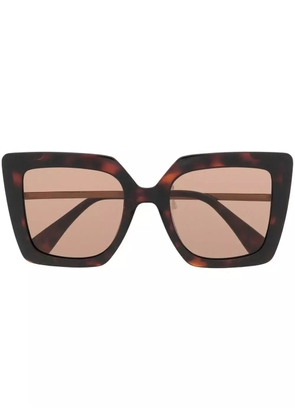 Max Mara Eyewear butterfly-frame sunglasses - Brown