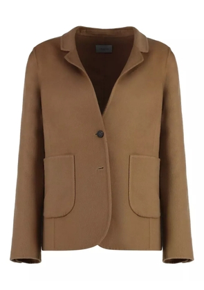 Malo knitted blazer - Brown