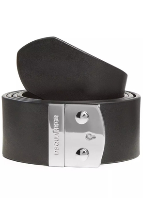 DSQUARED2 logo-buckle belt - Black