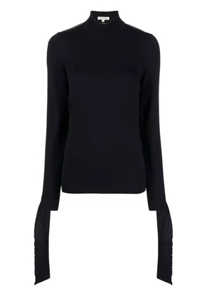 MERYLL ROGGE fine-knit open-back jumper - Blue