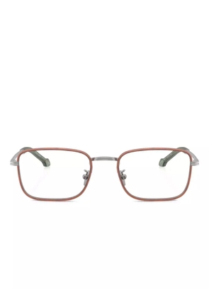 Giorgio Armani rectangle-frame glasses - Grey