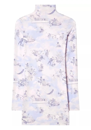 Off-White Fresco mini dress - Pink