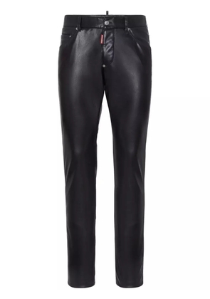 DSQUARED2 cotton tapered trousers - Black