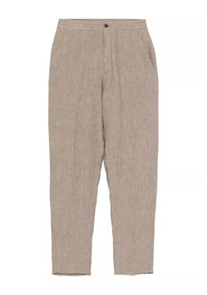 Zegna linen trousers - Brown