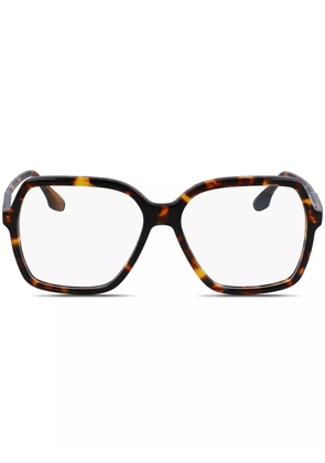 Victoria Beckham Eyewear square-frame glasses - Brown