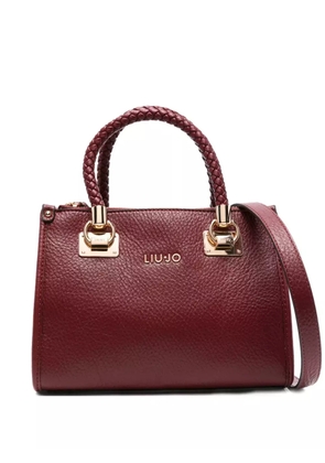 LIU JO braided-handles tote bag - Red