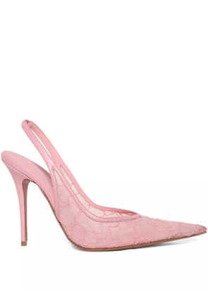 Amina Muaddi 105mm Anok pumps - Pink